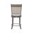 Luker Swivel Upholstered Counter Stool with Metal Frame-119237827