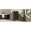 Meuble-lavabo et lavabo peu encombrant en bois MDF style français