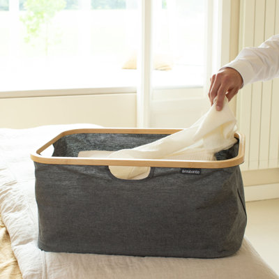 Brabantia Foldable Laundry Basket 10.6 Gallon (40L)