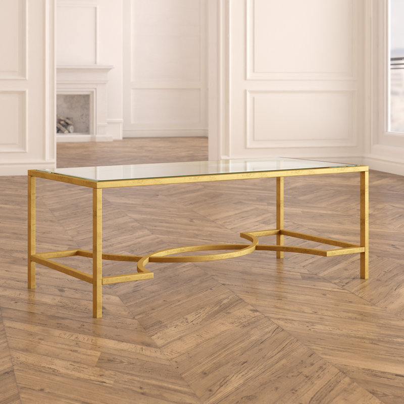 Lystra Coffee Table, Gold