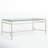 Genevieve Glass Top Coffee Table-1879963526