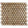 Hudson 1" Hex Atlantis 11-7/8" x 13-1/4" Porcelain Mosaic Floor and Wall Tile