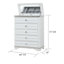 Parvathy 5-Piece Bedroom Set with LED Lighting-109147697-125409154