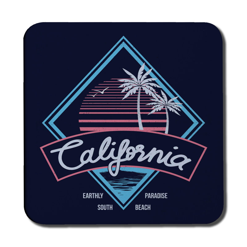 Square 6 Piece Coaster Set