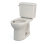Drake® 1.6 GPF Round Two-Piece Toilet with Tornado Flush (Seat Not Included)