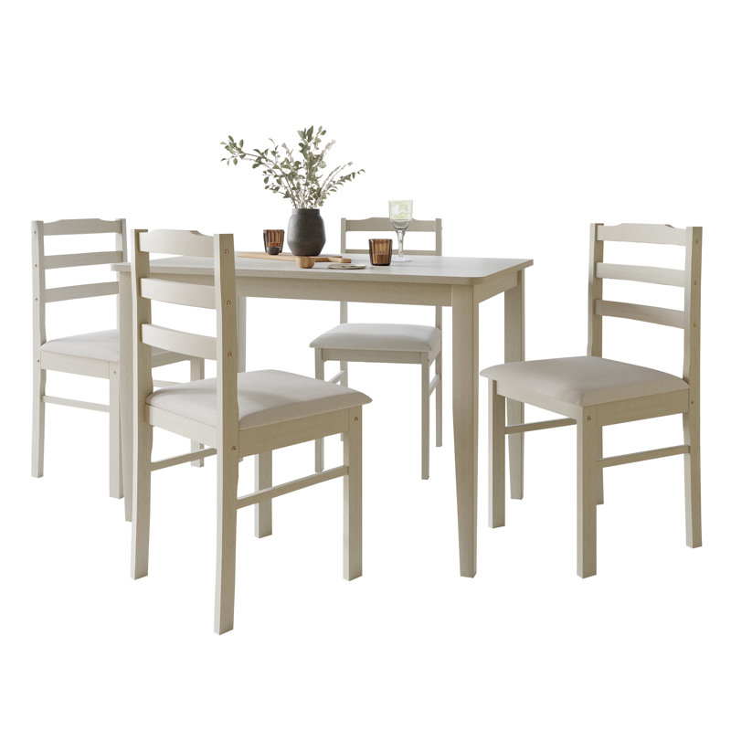 Ensemble repas 5 pièces Jakarie, Gris antique, Gris chaud