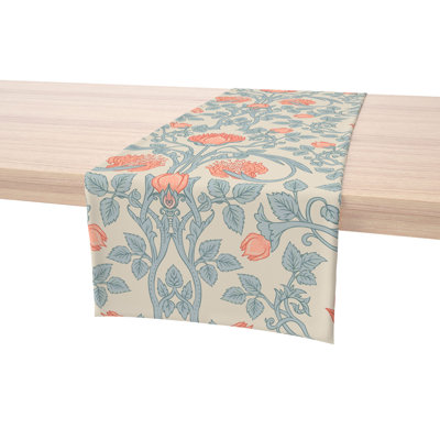 Fabric Textile Products, Inc. Table Runner, 100% Cotton, Floral 10