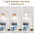 Arc Floor Lamp with Remote-355508892