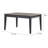 Demorian Solid Wood Base Dining Table
