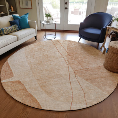 Tapis intérieur / extérieur Cherika avec envers antidérapant