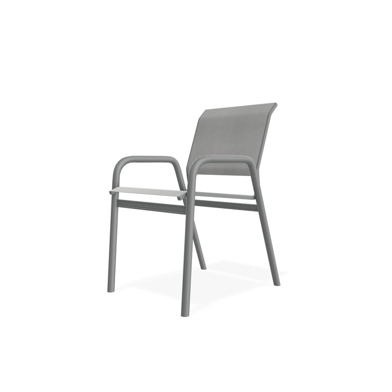 Chaise bistro Gardenella, Graphite, Alliage Sunbrella®