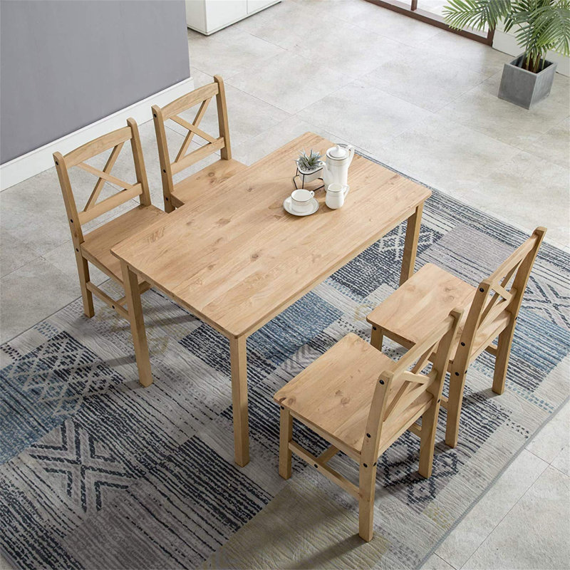 Danny 4 - Person Dining Set, Natural