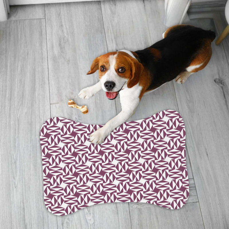 Tapis d'alimentation rose 1 pièce Pink Maroon Whispers