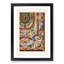 Romantic 18th Century Pattern by Albert Racinet - Picture Frame Painting Print-55762753-55762756