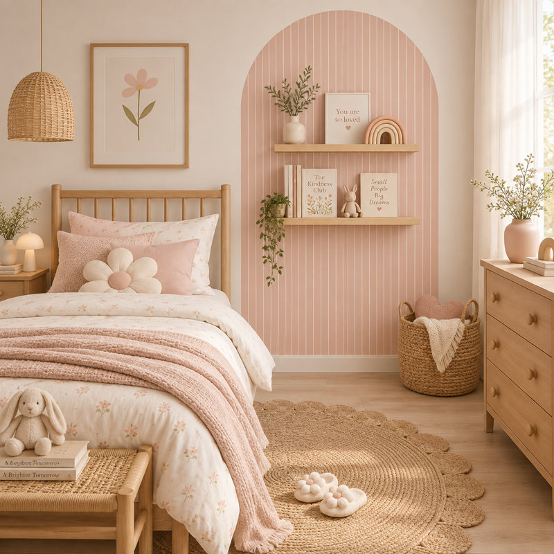 Adhésif décoratif 30 po, 45" H x 30" W, Pink