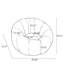  Fauteuil d'appoint rembourré Keck-123326661