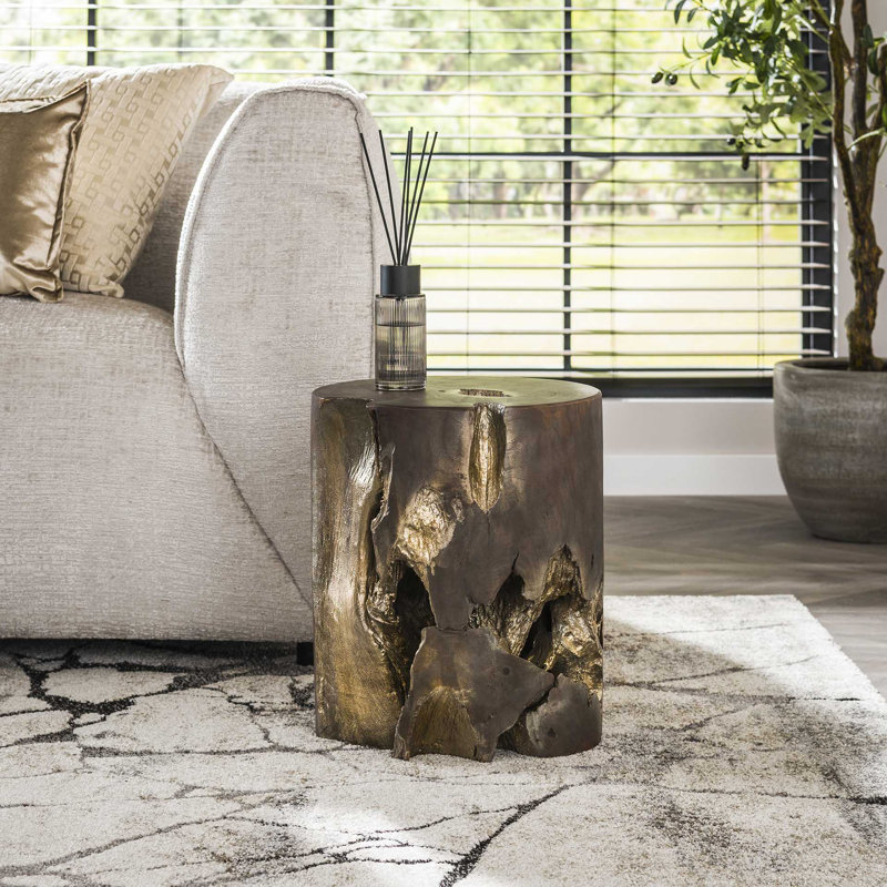 Deloney Solid Wood End Table