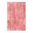 Dunlap Abstract Machine Made Polyester Area Rug in Pink-176620422