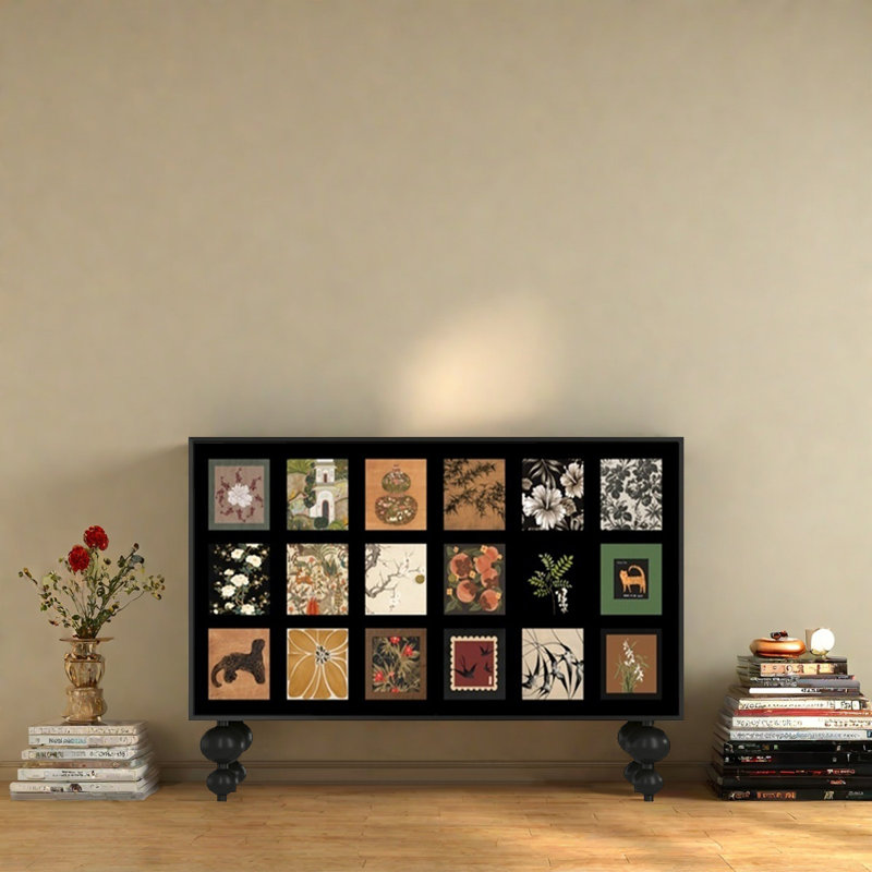 Armoire de rangement rétro