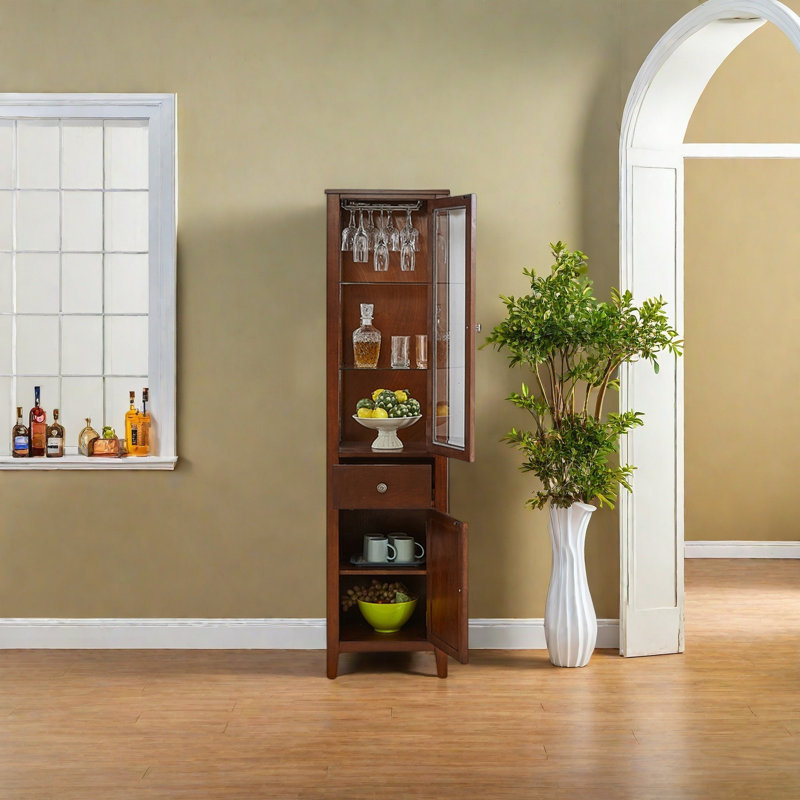 Armoire de rangement simple, (5 tablettes) H 70,87 po x l 17,72 po x P 14,76 po