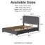 Lit plateforme tapissier Bensu Boucle-2123586221-2123586218