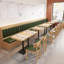 Banc simple avec banc de rangement Modern Cafe