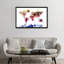 « world map light writing » par michael tompsett, impression sur toile-7588328-7588334-7588335