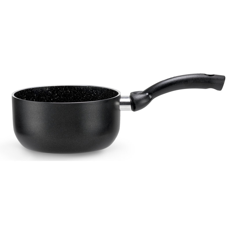 Biostone 4 - Piece Non-Stick Cookware Set, Black