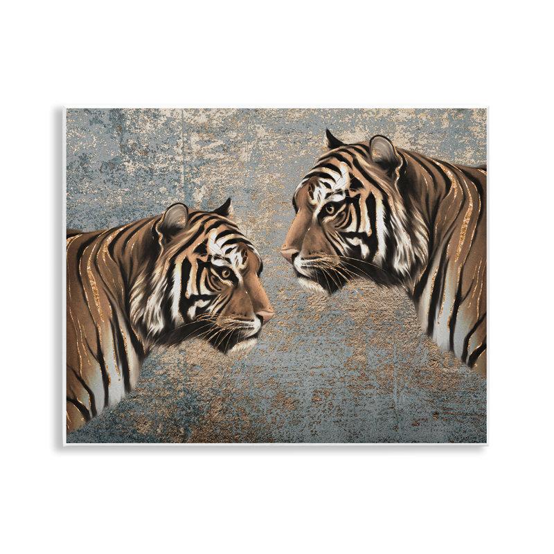 Art mural en miroir du tigre en miroir par Svetlana Aleynikova