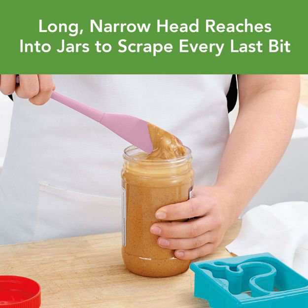 Tovolo Flex-Core Jar Scraper All Silicone Pink Sorbet