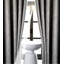 Semi Sheer Eyelet Window Curtain Pair-497860404-497860412