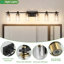 Éclairage pour meuble-lavabo avec abat-jour en verre transparent-743895085-765029939