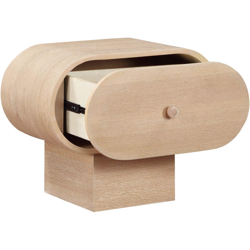 Table de chevet Harlow, Naturel