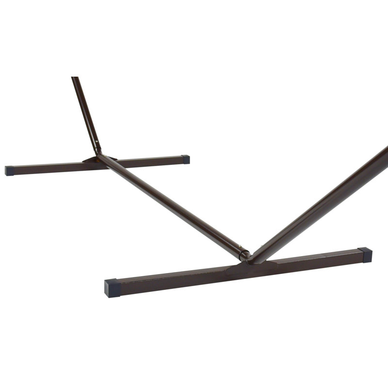 Double hamac avec support Blanco, Vert olive