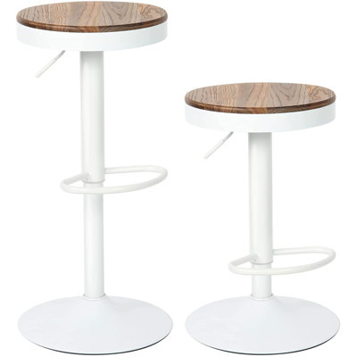 Favorinus Swivel Adjustable Height Counter Stool