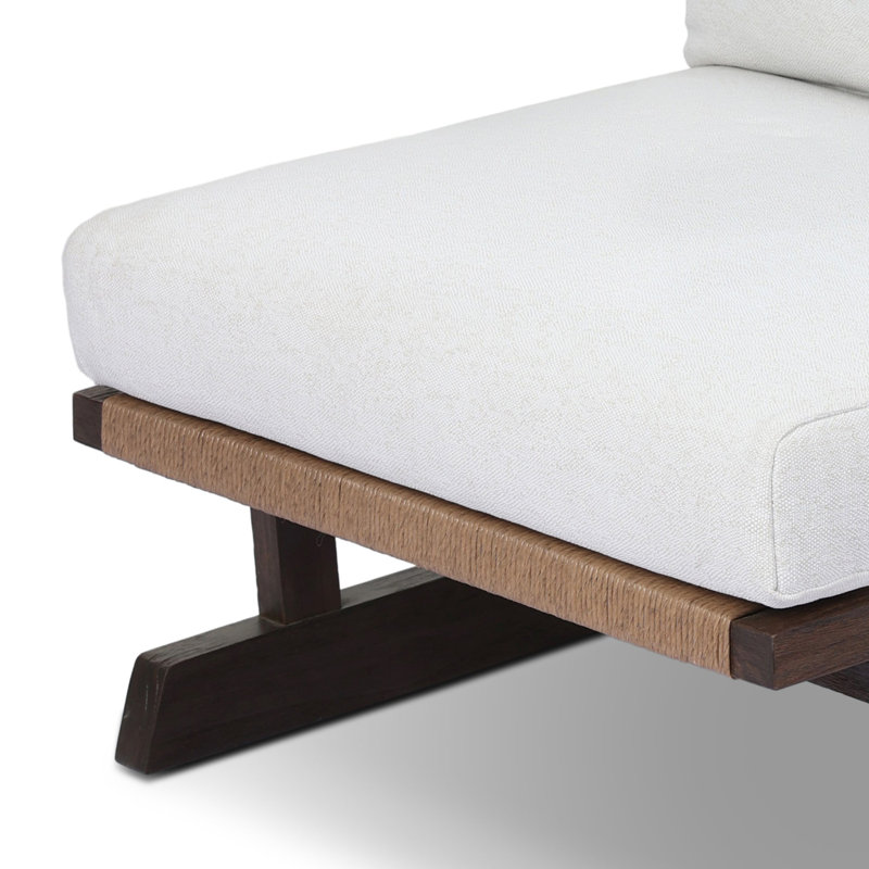 Akemi Outdoor Teak Lounge Chair
