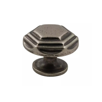 Bouton géométrique de longueur 1 3/16 po