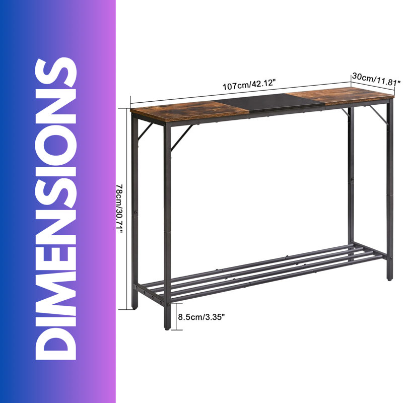 107cm Console Table