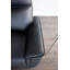 Luxueux fauteuil inclinable avec accoudoirs rembourrés évasés et garniture en welt