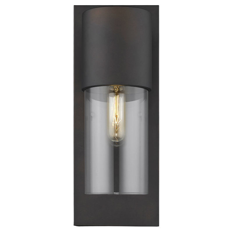 Donegal Wall Light, Oil-Rubbed Bronze, Clear
