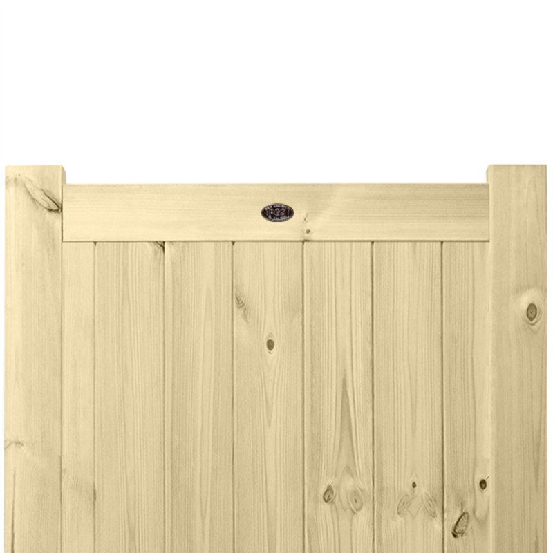 Veney Gate Fencing, 90cm H x 90cm W x 4.5cm D