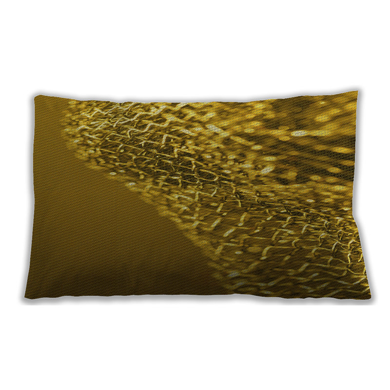 Coussin à motifs 114, Gris, Microsuède