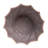 Stoneware Swirled Planter In Reactive Glaze, Purple