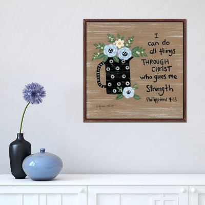 Joyful Blues by Annie LaPoint - Print on Canvas
