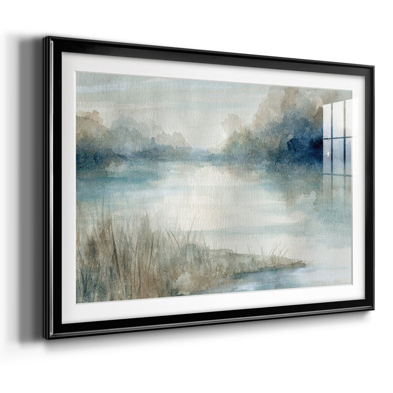 Still Still Waters, Noir, H 30 po x l 44 po x P 1,5 po