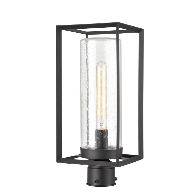 Grand lampadaire à 1 lumière Mori 17,625 po Mori, Noir