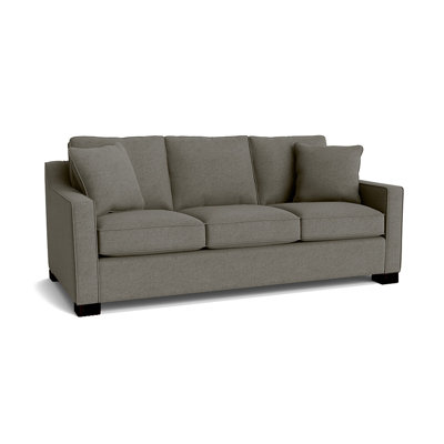 Aceyon 79" Square Arm Sofa Bed with Reversible Cushions by Latitude Run
