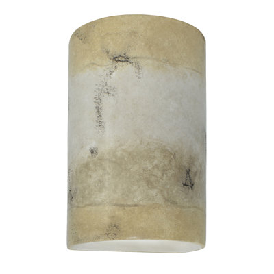 Pacursa 2-Light Dimmable Ceramic Flush Mount Sconce
