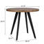 Table de salle à manger ronde en bois 31,5 po Jakyren-423689800-464768700