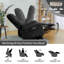 37cm Wide Chenille Standard Recliner-1123645709